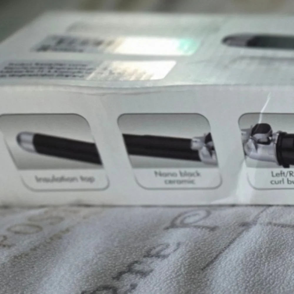 Professional  360 Degree Automatic Rotation Curling Iron Hair Curler 1" NIB - Picture 3 of 4